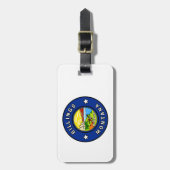 Billings Montana Bagagelabel (Voorkant verticaal)