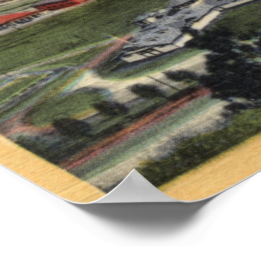 Billings, Montana - Black Otter Trail Poster (Hoek)