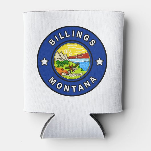 Billings Montana Blikjeskoeler (Voorkant)