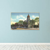 Billings, Montana Canvas Afdruk (Insitu (Houten vloer))