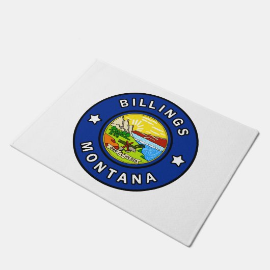 Billings Montana Deurmat (Schuin)