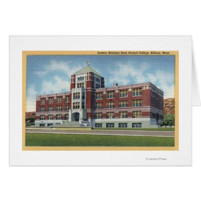 Billings, Montana - Eastern Montana State (Voorkant Horizontaal)
