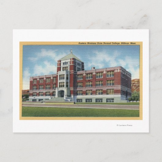 Billings, Montana - Eastern Montana State Briefkaart (Voorkant)