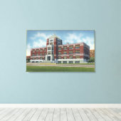 Billings, Montana - Eastern Montana State Canvas Afdruk (Insitu (Houten vloer))