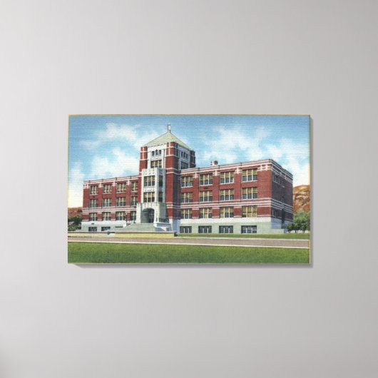 Billings, Montana - Eastern Montana State Canvas Afdruk (Voorkant)