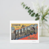 Billings, Montana - Grote Letterscènes 2 Briefkaart (Staand voorkant)