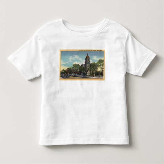 Billings, Montana Kinder Shirts (Voorkant)