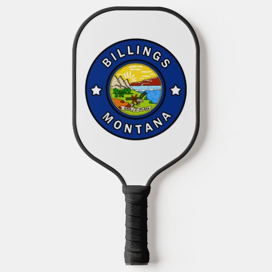 Billings Montana Pickleball Paddle (Voorkant)