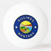 Billings Montana Pingpongbal (Voorkant)