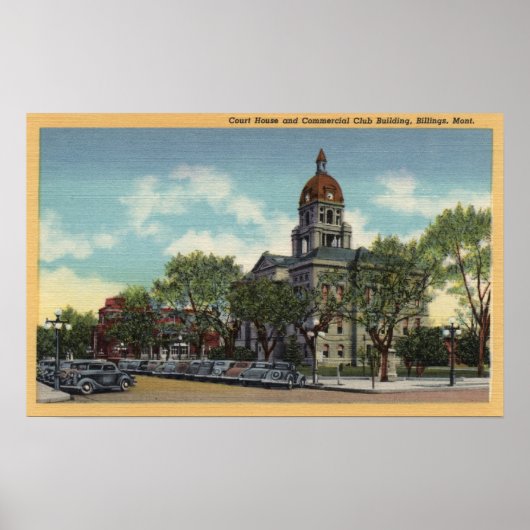 Billings, Montana Poster (Voorkant)