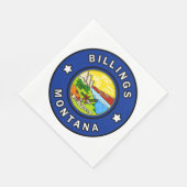Billings Montana Servetten (Hoek)