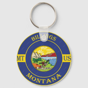 Billings Montana Sleutelhanger