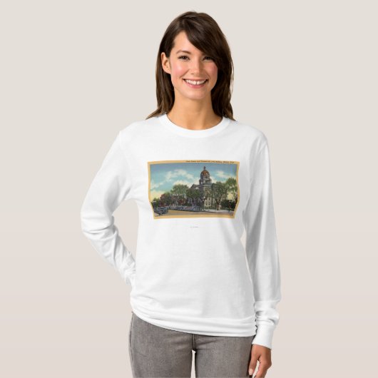 Billings, Montana T-shirt (Voorkant volledig)
