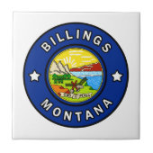 Billings Montana Tegeltje (Voorkant)