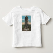 Billings, MT - Uitzicht van Boothill Monument Kinder Shirts (Voorkant)