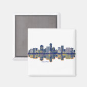 Billings Skyline Magneet (Voorkant / Achterkant)