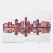 Billings Skyline Theedoek (Horizontaal)