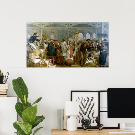 Billingsgate Fish Market Poster (Thuiskantoor)