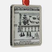 Billingsgate Market Metalen Ornament (Rechts)