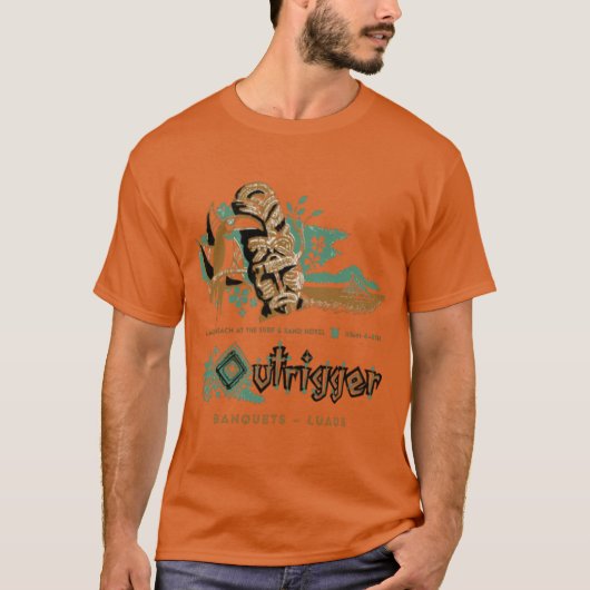 Billingsley's Outrigger v3 - Laguna Beach, Califor T-shirt (Voorkant)