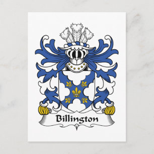 Billington Family Crest Briefkaart