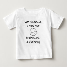 Billingual Baby, Custom Funny 1st Birthday Gift,