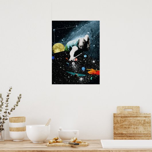 Billion Billiards Poster (Keuken)