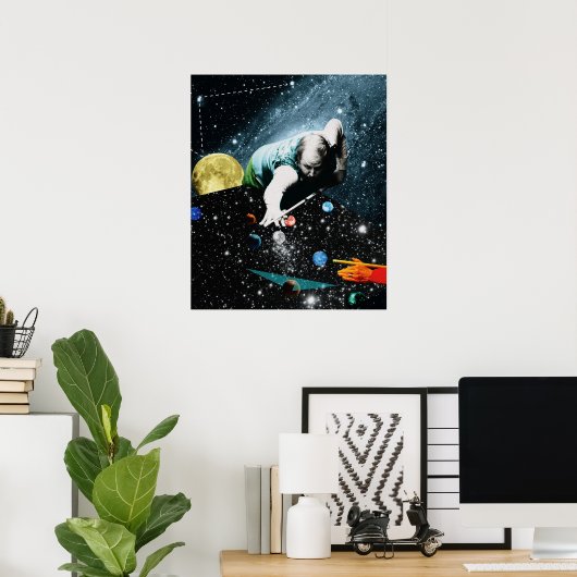 Billion Billiards Poster (Thuiskantoor)