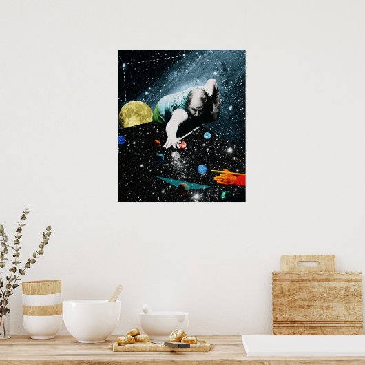 Billion Billiards Poster (Keuken)
