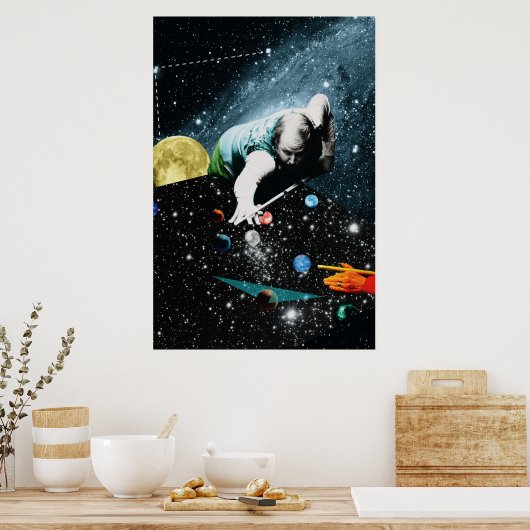 Billion Billiards Poster (Keuken)