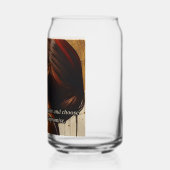 Billionaire Mindset Glass of Water Blikvorm Glas (Links)