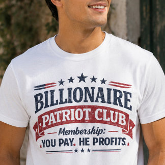 Billionaire Patriot Club T-shirt