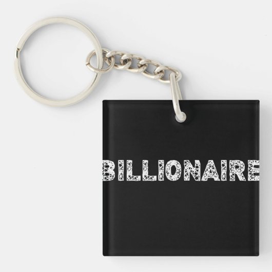 BILLIONAIRE - Wowpeer Sleutelhanger (voorkant)