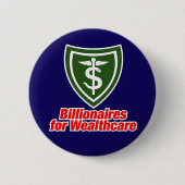 BILLIONAIRES-BUTTON RONDE BUTTON 5,7 CM (Voorkant)