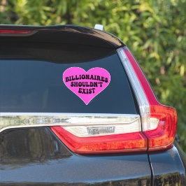 Billionaires zouden niet moeten bestaan sticker