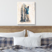 Billposter Canvas Afdruk (Insitu (Slaapkamer))