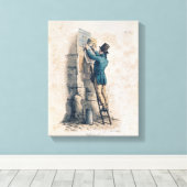 Billposter Canvas Afdruk (Insitu (Houten vloer))