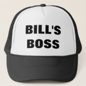 BILL'S BOSS TRUCKER PET (Voorkant)