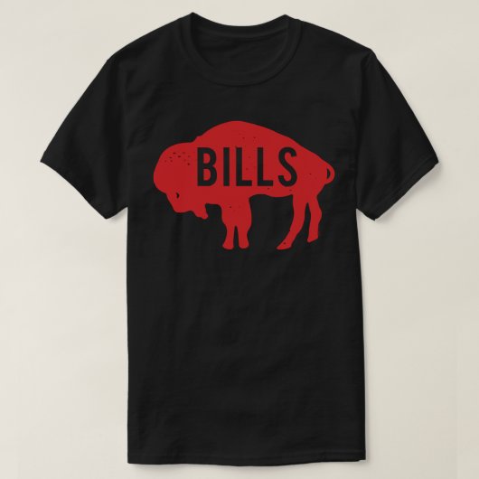 Bills Buffalo (rood) Klassiek T Shirt (Design voorkant)