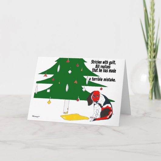 Bill's Holiday Blunder Kaart (Voorkant)