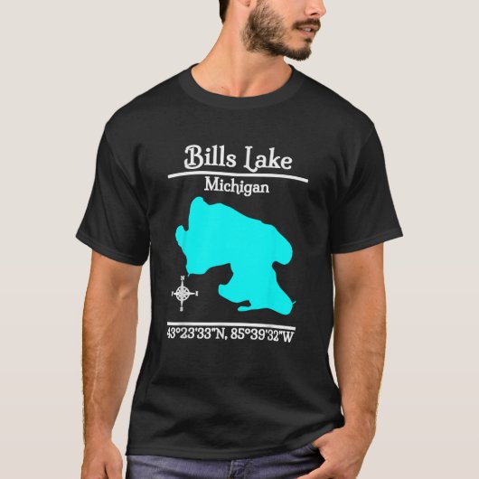 Bills Lake Michigan T-shirt (Voorkant)
