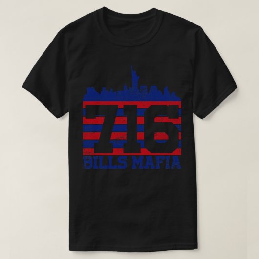 Bills maffia 716 stijl t-shirt (Design voorkant)