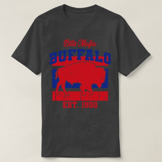 Bills Maffia Buffalo EST 1960  stijl T-shirt (Design voorkant)