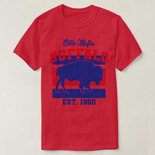 Bills Maffia Buffalo Est 1960 T-shirt (Design voorkant)