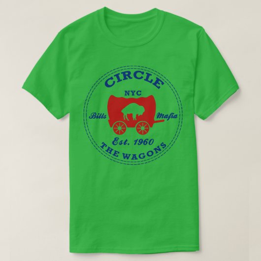 Bills maffia Circus de Wagons T-shirt (Design voorkant)