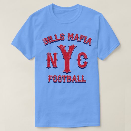 Bills Maffia NYC Rood T-shirt (Design voorkant)