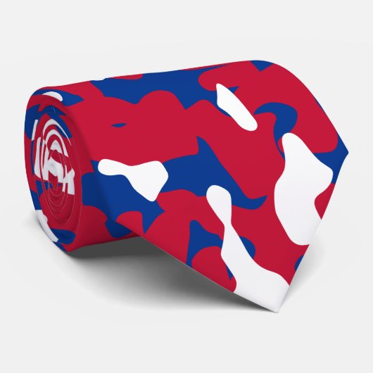 Bills Team Colors Camouflage Stropdas (Opgerold)