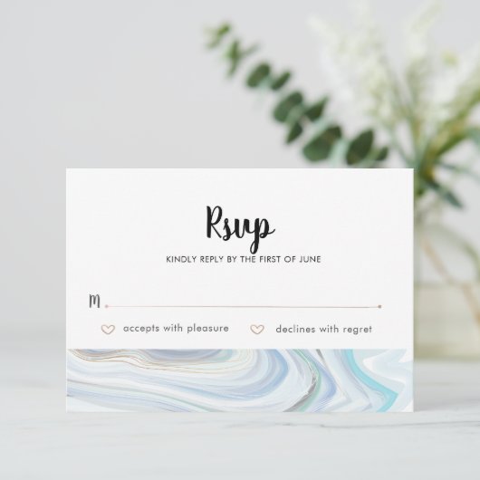 Billy-antwoordkaart Kaart (Staand voorkant)