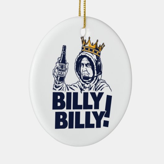 Billy Billy. koning Keramisch Ornament (Rechts)
