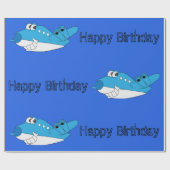 Billy Blue Cadeaupapier (Vlak)